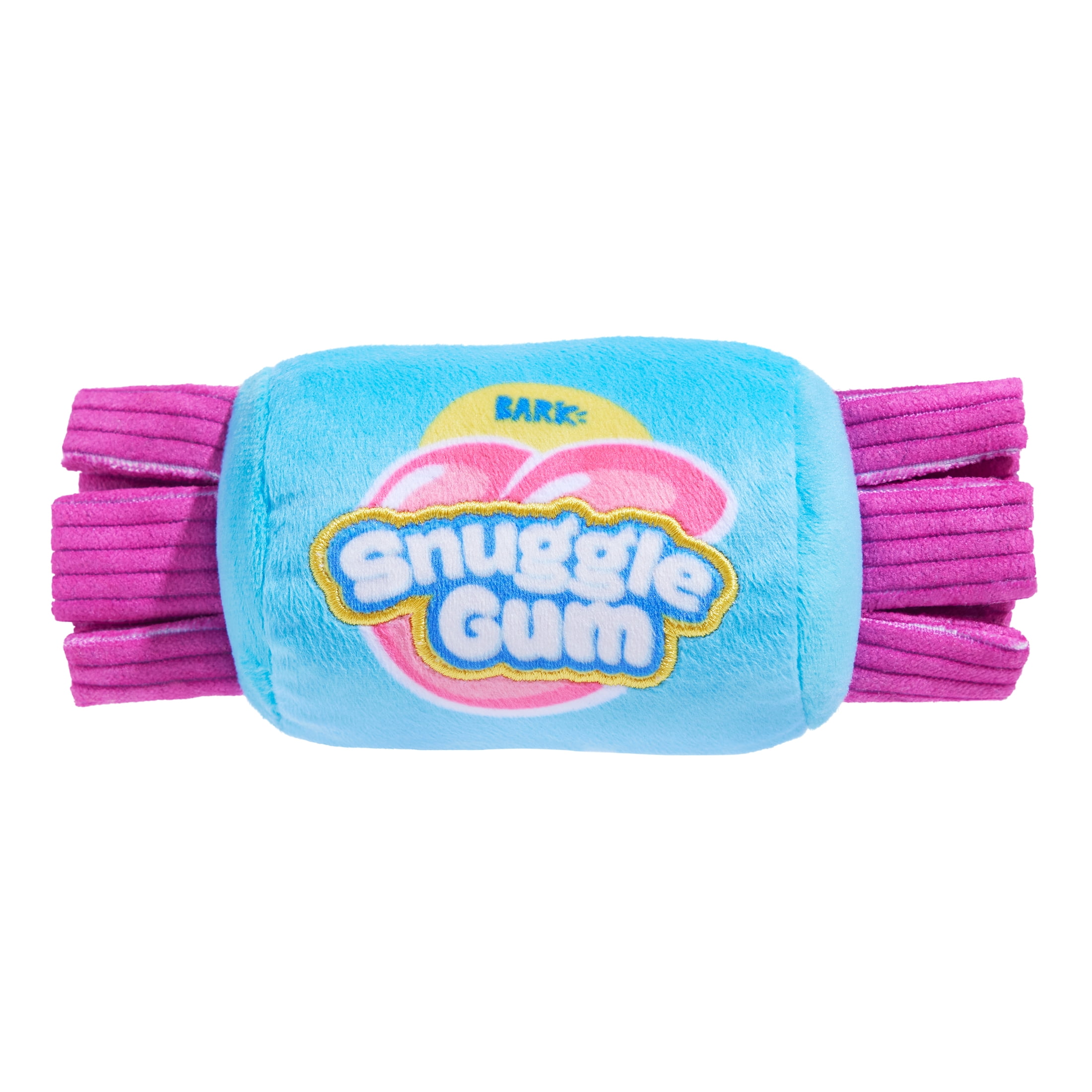 BARK Yummy Snuggle Gum Halloween Bubble Gum Candy Plush Dog Toy