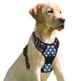 thumbnail image 1 of BARKBAY No Pull Dog Harness Front Clip Heavy Duty Reflective Easy Control Handle for Large Dog Walking(Star,M), 1 of 11