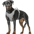 thumbnail image 1 of BARKBAY No Pull Dog Harness Large Reflective Dog Harness with Front Clip and Easy Control Handle for Walking Training Running with ID tag Pocket(Grey,XL), 1 of 10