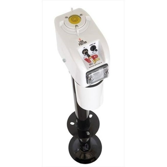 BARKER 30826 18 In. 3000 Vip Power Jack With 2 In. Post