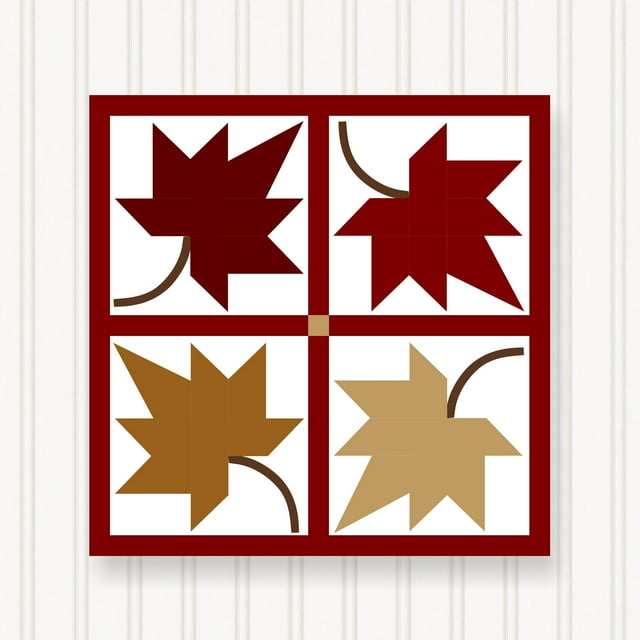 BARN QUILT Block, Beautiful Outdoor or Indoor Square, 7 Sizes, Wall Art