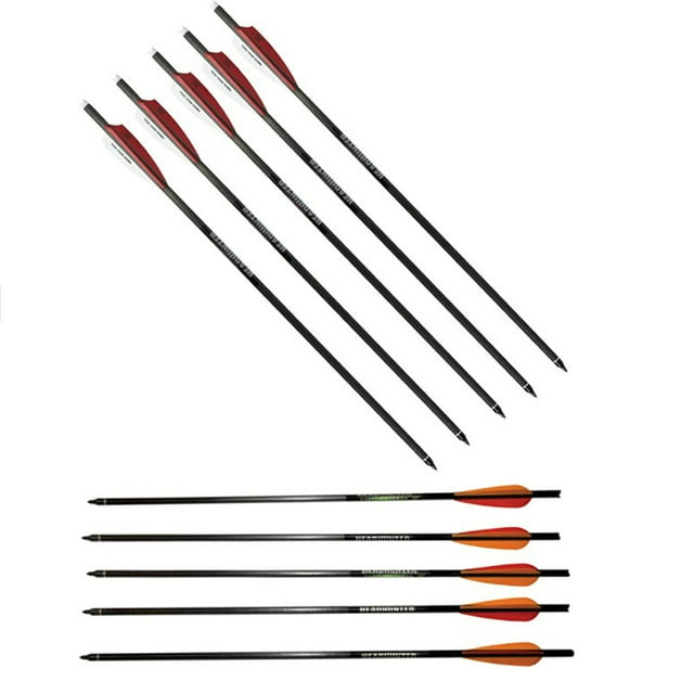 CROSSBOWS Headhunter 20in Carbon Crossbow Arrows, 10Pack