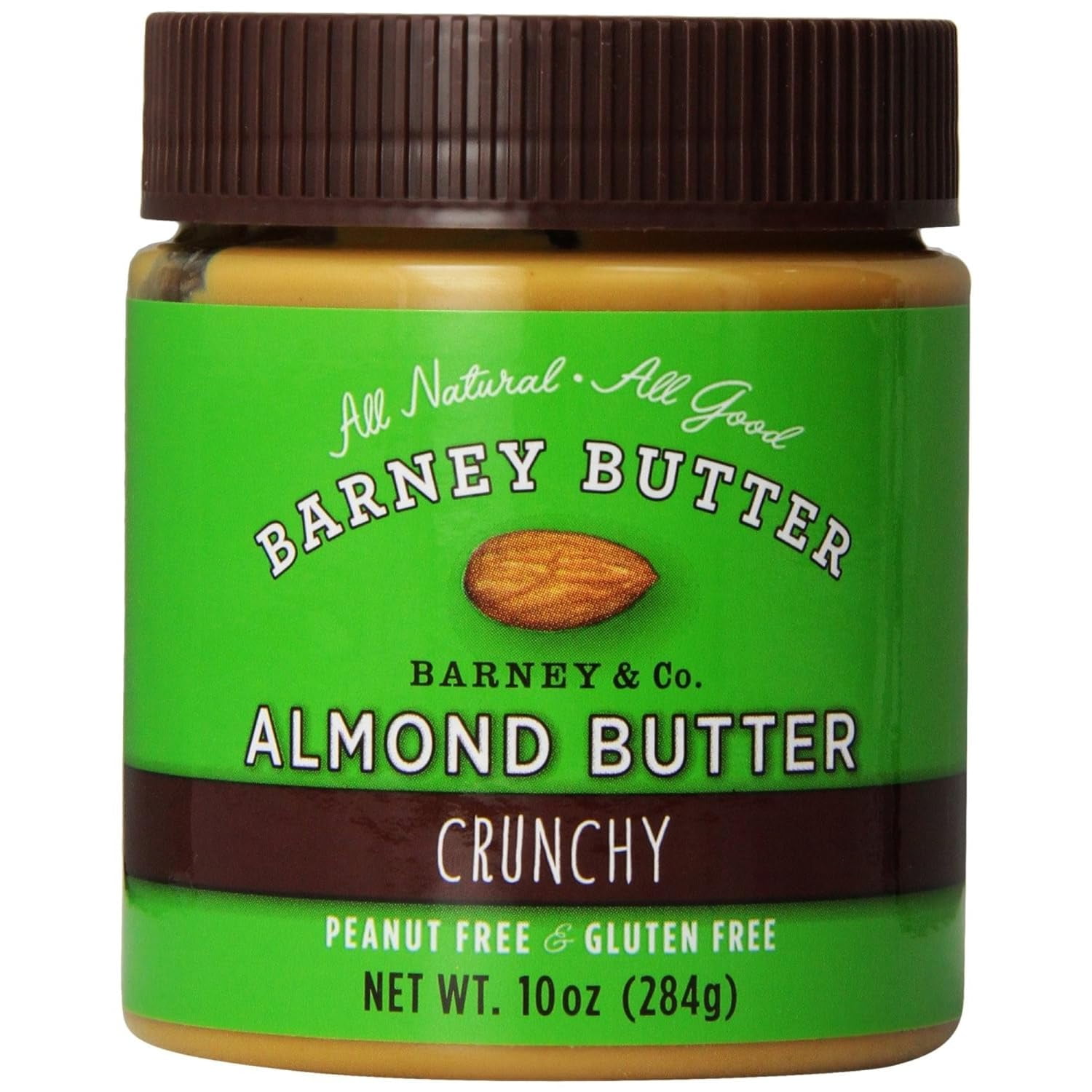 BARNEY BUTTER Crunchy Almond Butter 10 OZ (Pack Of 2)