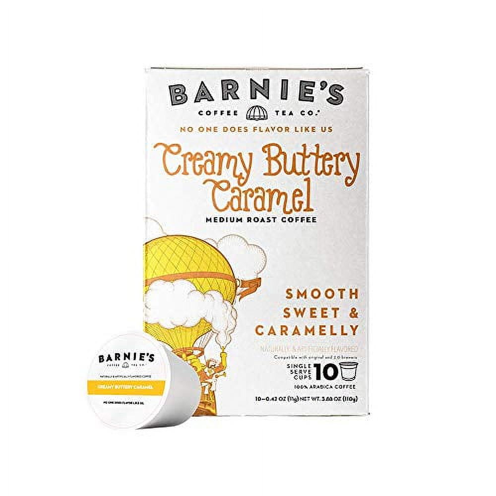BARNIE'S COFFEE TEA CO., Single Serve Pods and Smooth Flavor Gluten and