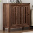 thumbnail image 1 of BARNUT Sideboard Buffet Cabinet with Storage,Farmhouse Wooden Buffet Table with Adjustable and Removable Shelf,Espresso, 1 of 6