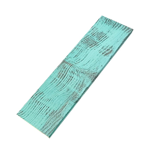 BARNWOODUSA Real Reclaimed Wood Planks - Easy Nail-Up Shiplap Panels for Rustic Wood Wall Paneling (Robins Egg Blue, 6 Inch Sample)