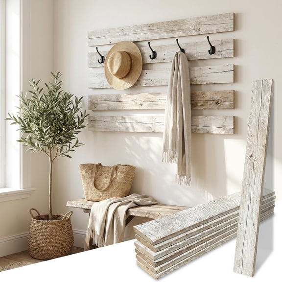 BARNWOODUSA Rustic Farmhouse Reclaimed Barn Wood Bundle 36 inch
