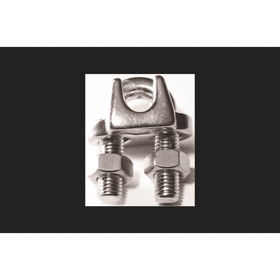 Baron Mfg Cable Clamp Wire Ss 1/4 260S-1/4