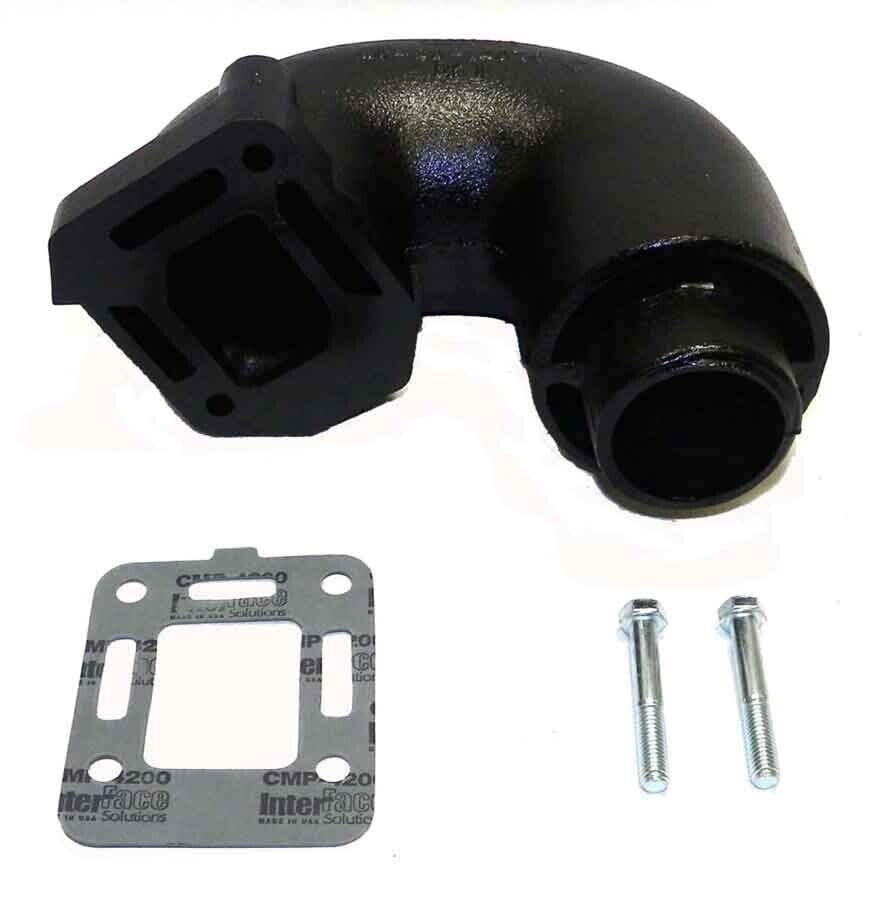 BARR MANIFOLD EXHAUST RISER: MERCRUISER 3.0L 4 CYLINDER 4'' 51160G ...