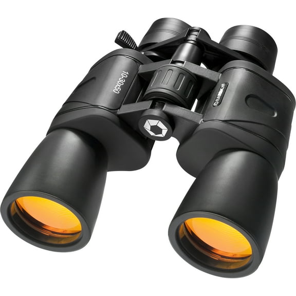 BARSKA 10-30x50mm Binoculars BK-7 Porro Prisms Gladiator Zoom
