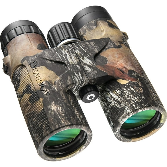 BARSKA 10x 42mm WP Blackhawk Mossy Oak Break-Up Camo Binoculars Clam AB11851