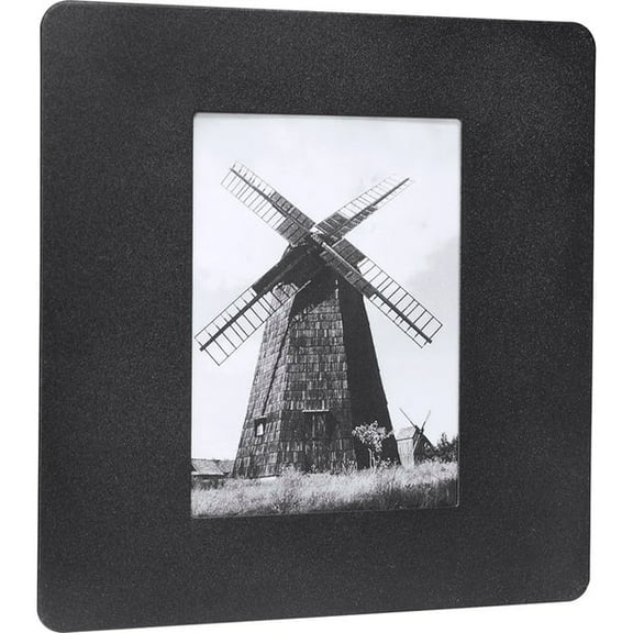 Barska 4"x6" 5 Capacity Picture Wall Mount Photo Frame Key Cabinet with Magnetic Lock, Black