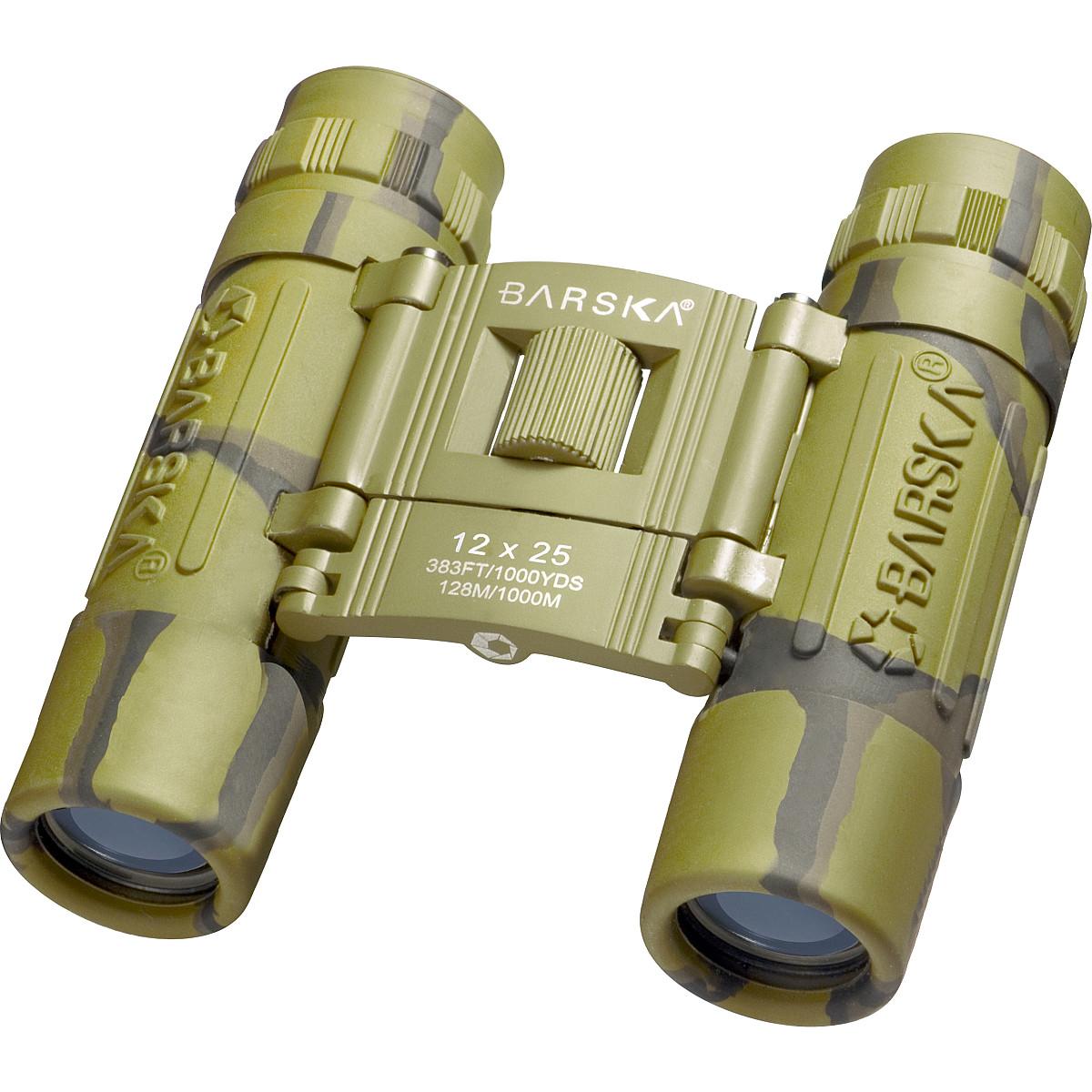 barska 12 x 25 lucid view camouflage binoculars