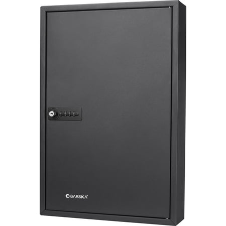 BARSKA Combination Lock and Key Lock Safes with 2 Keys, 3.15 in * 11.8 1in * 17.72 in Black