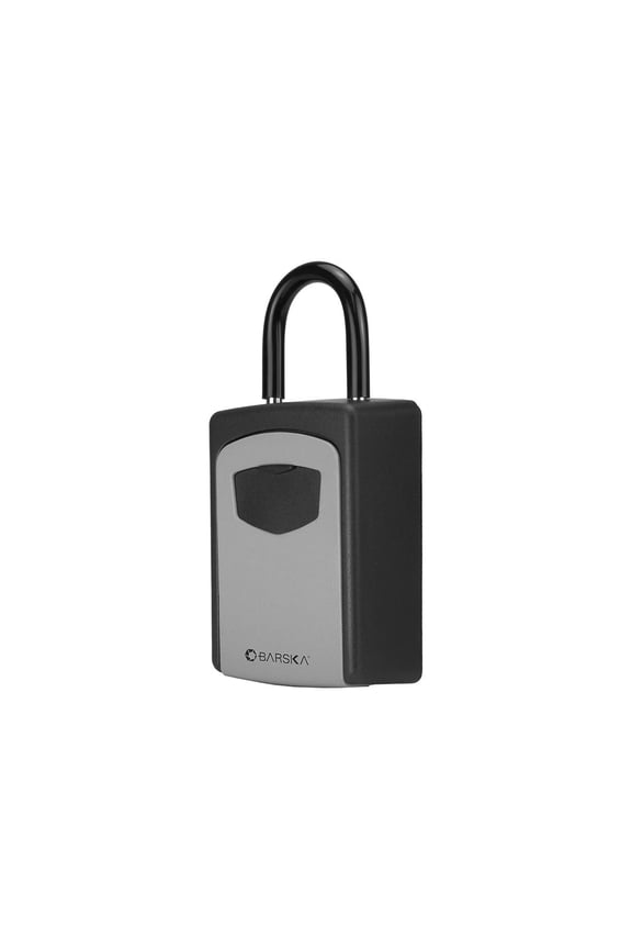 Portable Lock Box for House Key |Combination Lock with Door Hanger & Wall Mount for Realtor, House Keys, Outdoor, Hidden Key Storage