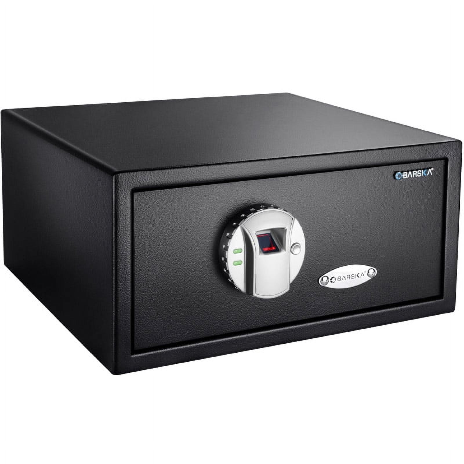 BARSKA Steel Security Safe Quick Access Biometric Fingerprint Lock