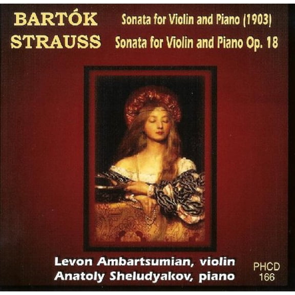 Bartok & Strauss: Violin Sonatas Bela Bartok (CD)