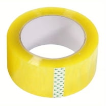 BARTANS Clear Heavy Duty Shipping Packing Tape 110 Yard Transparent Waterproof Acrylic 1 Roll