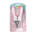 thumbnail image 1 of BARTIDO Pet Nail Clippers with Rubbing Burr Suit Cat Claw Care Trimmer - Razor Sharp Blades - Dog Grooming Nail Cutter for All Pets (Pink and Blue), 1 of 6