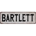 thumbnail image 1 of BARTLETT Vintage Look Gift Rustic Chic Metal Sign 6x18 206180036903, 1 of 1