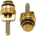 thumbnail image 1 of # BAS03009 (25 Count) M10 Brass A/C Schrader Replacement For MT0065, 59356, 10245619, 4882331, 4L3Z19D701A & More Vehicles, 1 of 2