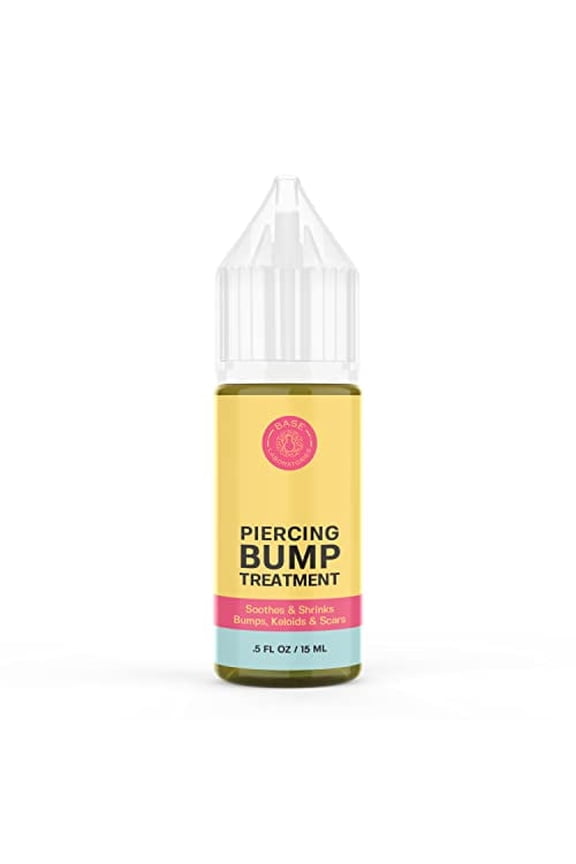 Piercing Bump Solution & Keloid Bump Removal Soothing Piercing Aftercare for Piercing Bumps & Keloid Scar Remova 0.5 oz