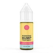 BASE LABORATORIES Piercing Bump Solution & Keloid Bump Removal Soothing Piercing Aftercare for Piercing Bumps & Keloid Scar Remova 0.5 oz
