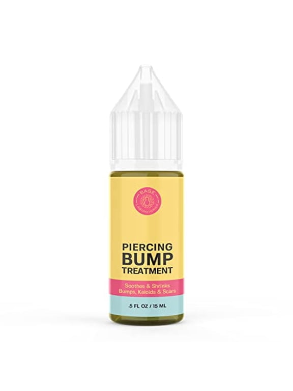 Piercing Bump Solution & Keloid Bump Removal Soothing Piercing Aftercare for Piercing Bumps & Keloid Scar Remova 0.5 oz