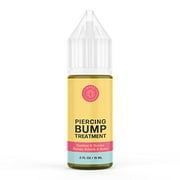 BASE LABORATORIES Piercing Bump Solution & Keloid Bump Removal Soothing Piercing Aftercare for Piercing Bumps & Keloid Scar Remova 0.5 oz