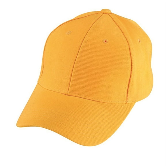 BASEBALL CAP-YOUTH-WOOL-GOLD