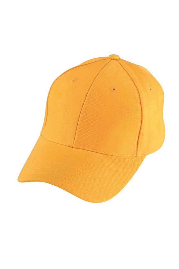 BASEBALL CAP-YOUTH-WOOL-GOLD