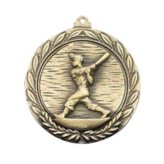 BASEBALL LITTLE LEAGUE MEDALLION with RIBBON - Pack of 100