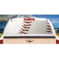thumbnail image 1 of BASEBALL Rear Window Graphic truck view thru vinyl decal back, 1 of 3