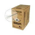 thumbnail image 1 of BASELINE - 1000ft 24/4 CAT5E UTP cULus CMR Riser-Rated Solid Cable - Pull-Box - Gray, 1 of 9