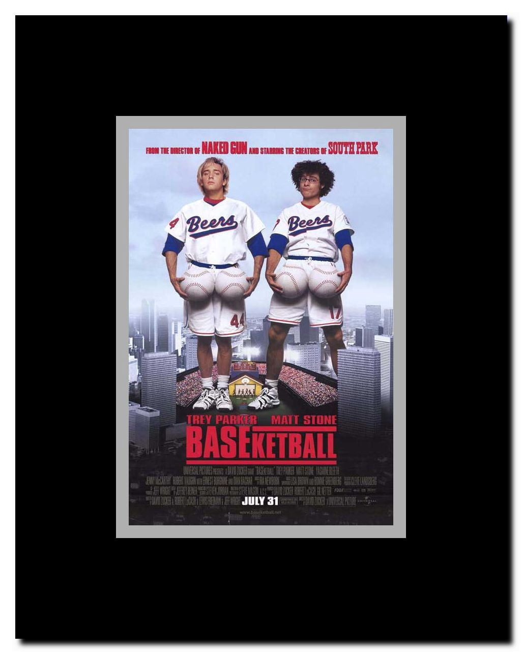 BASEketball Framed Movie Poster