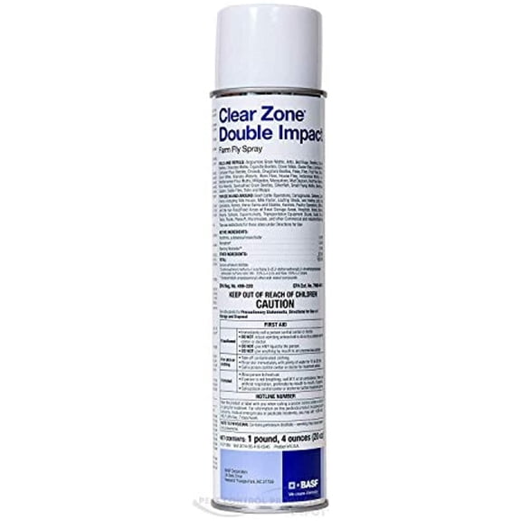 BASF Clear Zone Double Impact Farm Fly Spray