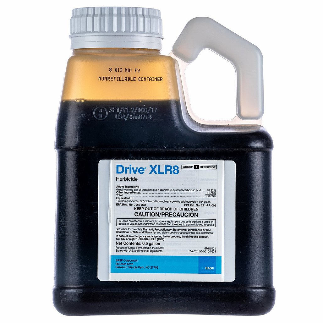 BASF Drive XLR8 Herbicide (1/2 gallon) Effectively Controls Crabgrass and other Broadleaf and Grassy Weeds - image 1 of 2