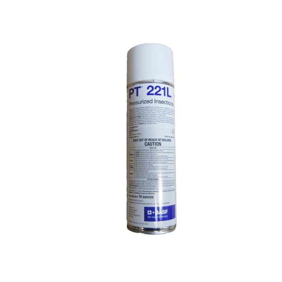 BASF PT 221L Pressurized Insecticide Aerosol Spray, Kills Wide Range of Crawling Insects & Bugs, Non Repellent, Ready to Use Indoor or Outdoor, 14 Ounce