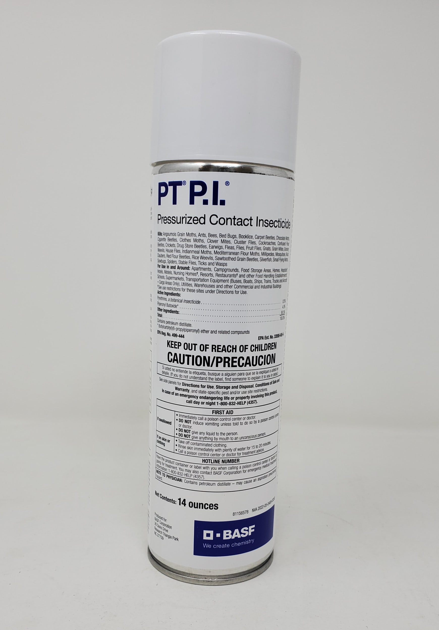 BASF PT P.I. Pressurized Contact Insecticide Spray, 14 fl oz