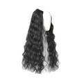 BASHI 45cm55cm65cm Wig Female Long Curly Hair UShaped Big Wave Fluffy