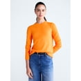 thumbnail image 1 of Free Assembly Women's and Women's Plus Cashmere Sweater with Long Sleeves, Sizes XS-4X, 1 of 5