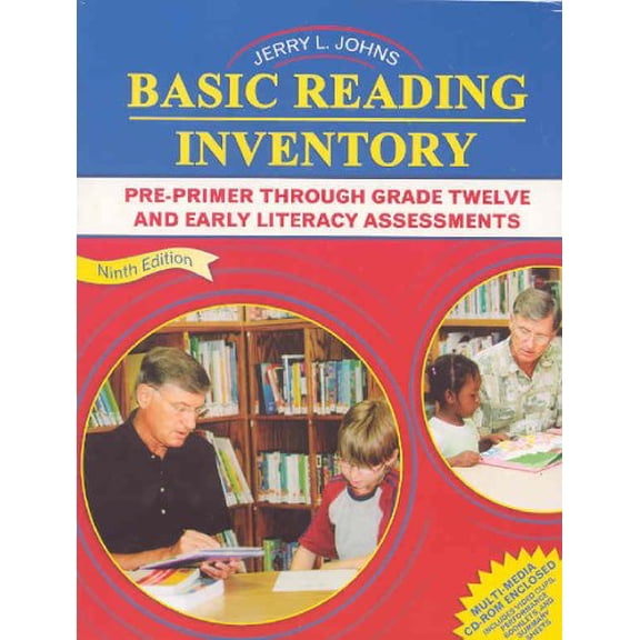 Pre-Owned BASIC READING INVENTORY: PRE-PRIMER THROUGH GRADE TWELVE AND EARLY LITERACY ASSESSMENTS, 9780757518423, 0757518427, Paperback, 9th edition