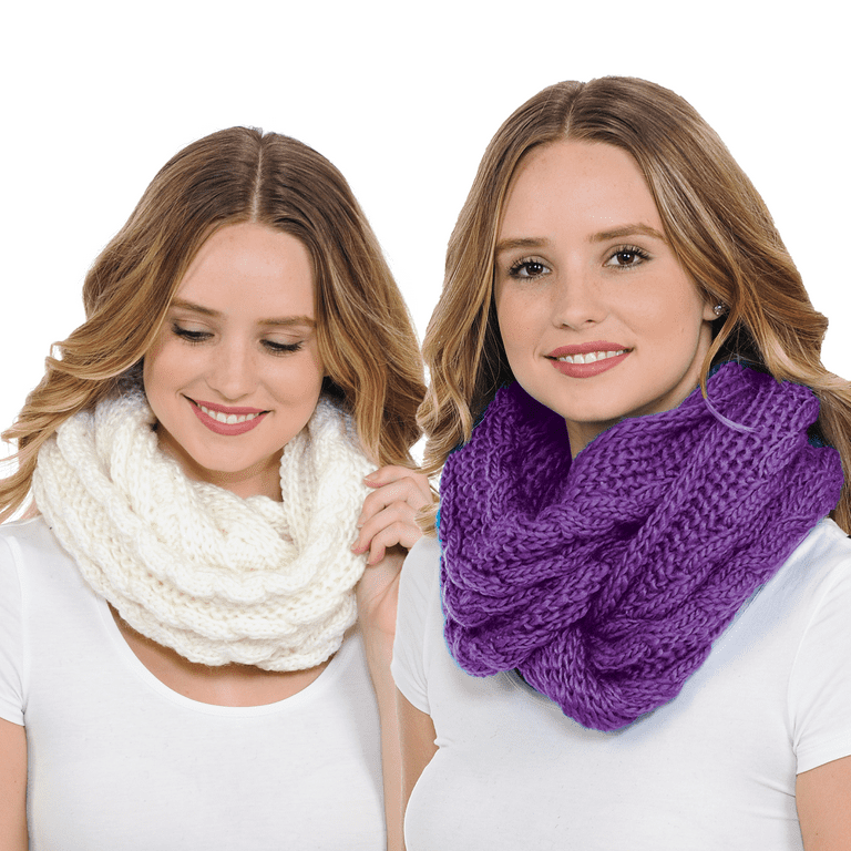 Lavender Cable-Knit Cashmere Scarf, Best Price and Reviews