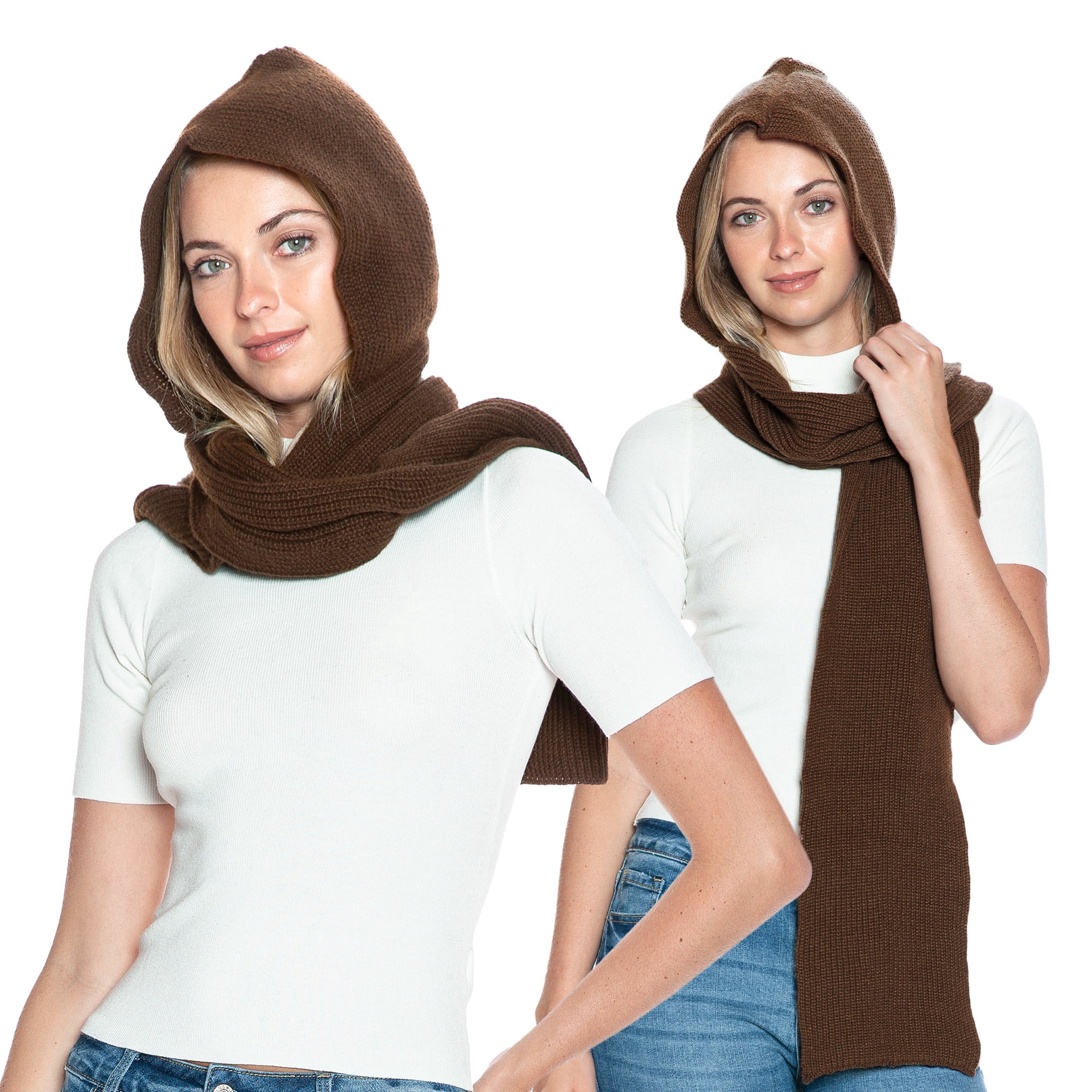 Winter Scarf - Caramel/ Chocolate main image 1