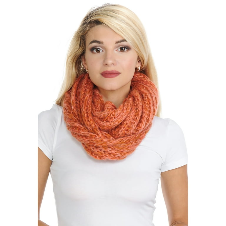 Orange hotsell infinity scarf