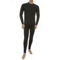 thumbnail image 1 of BASICO Men's 2pc Long John Thermal Underwear Set 100% Cotton (Single), 1 of 7