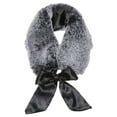 thumbnail image 1 of BASICO WOMEN NECKERCHIEF WITH RIBBON AND FAUX FUR COLLAR SCARF, 1 of 6