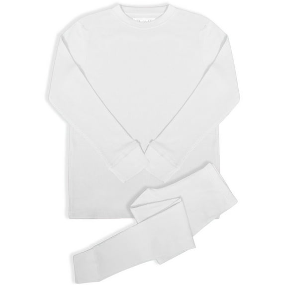 BASICO Women's 2pc Thermal Underwear Set 100% Cotton(Single)