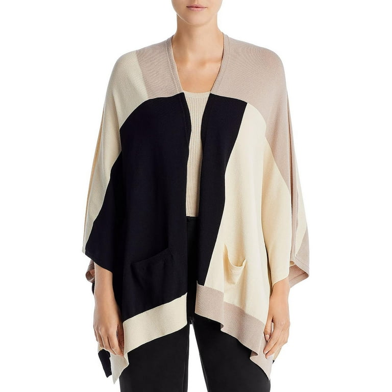 Open poncho sweater hot sale