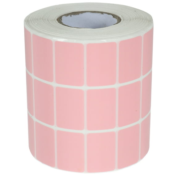 BASIOUS 1 Roll of Adhesive Classify Label Self Adhesive Blank Label DIY Sticker Label for Shop